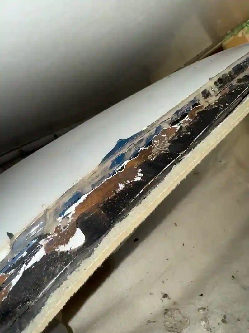 Windshield rust treated and sealed before glass installation in Omaha